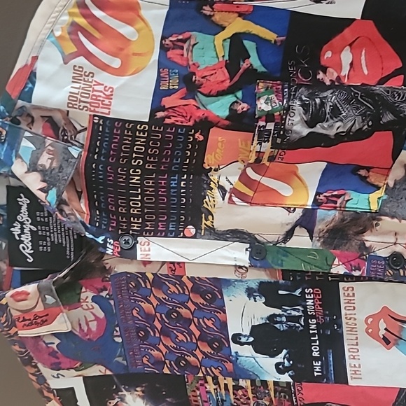 Authentic Rolling Stones Button Up Shirt - Picture 5 of 6